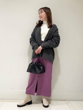 N. STAFFさん(レディース・159cm)の秋コーディネート