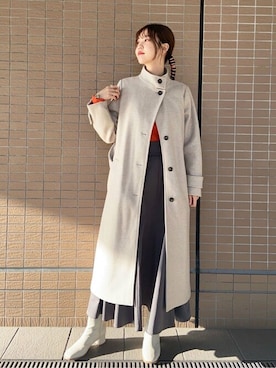 「N.（N. Natural Beauty Basic）（エヌエヌナチュラルビューティーベーシック）のアイテム（その他アウター）」を使った、N. STAFFさん（レディース・164cm）の秋コーディネート