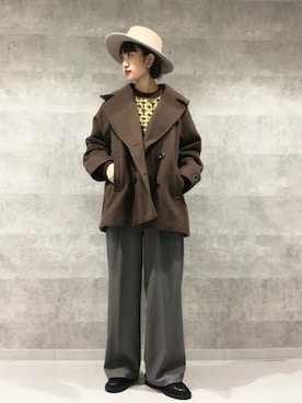 「N.（N. Natural Beauty Basic）（エヌエヌナチュラルビューティーベーシック）のアイテム（その他アウター）」を使った、N. STAFFさん（レディース・164cm）の秋コーディネート