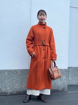 「N.（N. Natural Beauty Basic）（エヌエヌナチュラルビューティーベーシック）のアイテム（その他アウター）」を使った、N. STAFFさん（レディース・157cm）の秋コーディネート