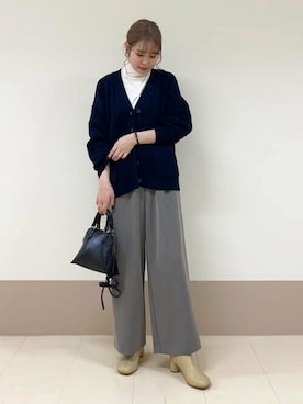 N. STAFFさん(レディース・166cm)の冬コーディネート