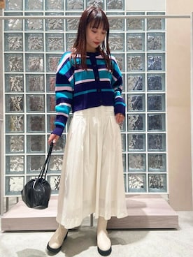 N. STAFFさん(レディース・163cm)の冬コーディネート