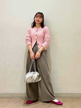 N. STAFFさん(レディース・160cm)の冬コーディネート