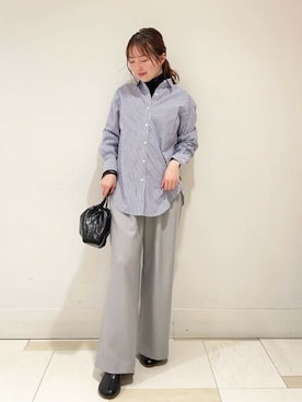 N. STAFFさん(レディース・159cm)の冬コーディネート