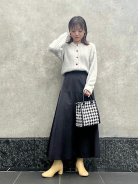 N. STAFFさん(レディース・157cm)の冬コーディネート