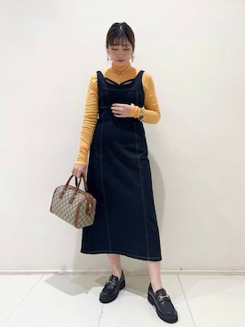 N. STAFFさん(レディース・158cm)の冬コーディネート