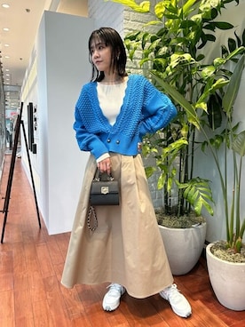 N. STAFFさん（レディース・160cm）の冬コーディネート