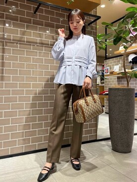 N. STAFFさん（レディース・157cm）の春コーディネート