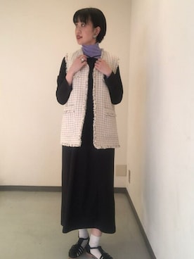 N. STAFFさん（レディース・164cm）の春コーディネート