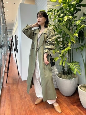 「N.（N. Natural Beauty Basic）（エヌエヌナチュラルビューティーベーシック）のアイテム（スウェットパンツ）」を使った、N. STAFFさん（レディース・160cm）の春コーディネート