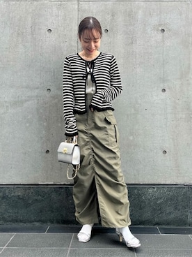 N. STAFFさん（レディース・148cm）の春コーディネート