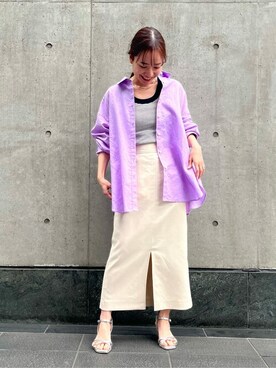 N. STAFFさん（レディース・148cm）の春コーディネート