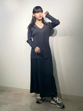 N. STAFFさん（レディース・157cm）の春コーディネート