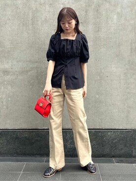 N. STAFFさん(レディース・157cm)の春コーディネート