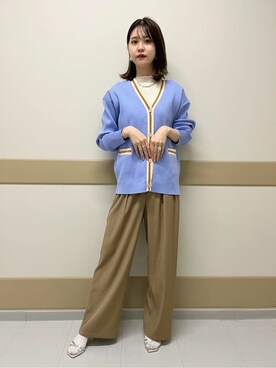 N. STAFFさん（レディース・166cm）の春コーディネート