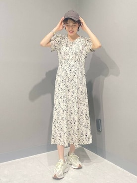 「N.（N. Natural Beauty Basic）（エヌエヌナチュラルビューティーベーシック）のアイテム（帽子）」を使った、N. STAFFさん（レディース・161cm）の春コーディネート
