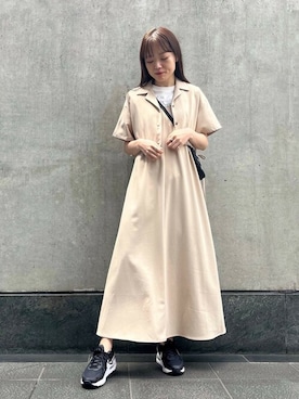 N. STAFFさん（レディース・157cm）の春コーディネート