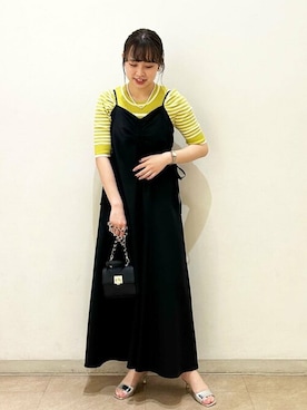 N. STAFFさん（レディース・160cm）の春コーディネート