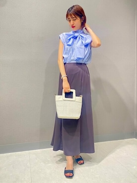 N. STAFFさん(レディース・161cm)の春コーディネート