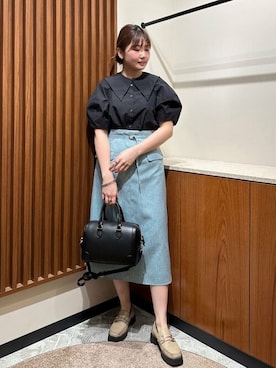 N. STAFFさん（レディース・158cm）の春コーディネート