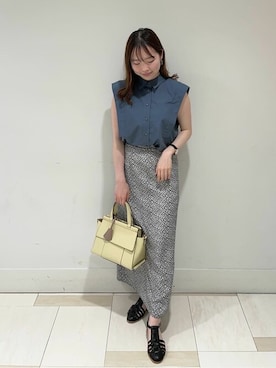 N. STAFFさん（レディース・159cm）の春コーディネート