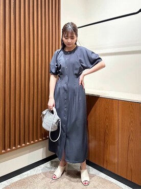 N. STAFFさん（レディース・158cm）の春コーディネート