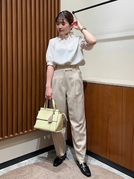 N. STAFFさん（レディース・158cm）の春コーディネート