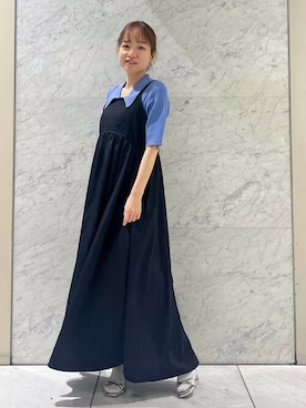 N. STAFFさん（レディース・148cm）の春コーディネート