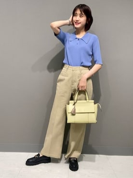 N. STAFFさん（レディース・161cm）の春コーディネート