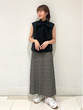 N. STAFFさん(レディース・161cm)の春コーディネート