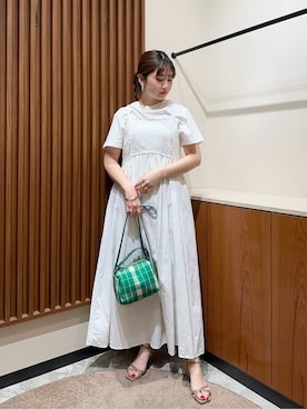 N. STAFFさん（レディース・158cm）の春コーディネート