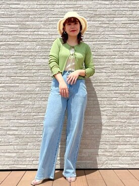 N. STAFFさん（レディース・154cm）の春コーディネート