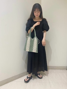 N. STAFFさん（レディース・159cm）の春コーディネート