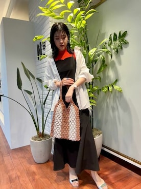 N. STAFFさん（レディース・160cm）の春コーディネート