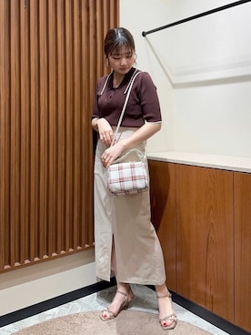 N. STAFFさん（レディース・158cm）の春コーディネート