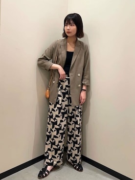 「N.（N. Natural Beauty Basic）（エヌエヌナチュラルビューティーベーシック）のアイテム（テーラードジャケット）」を使った、N. STAFFさん（レディース・168cm）の春コーディネート