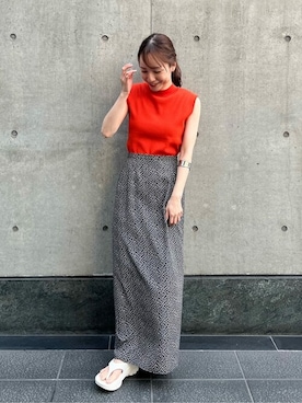 N. STAFFさん（レディース・148cm）の春コーディネート