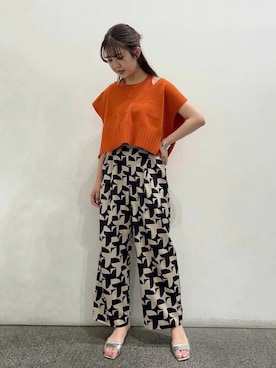 N. STAFFさん（レディース・164cm）の春コーディネート