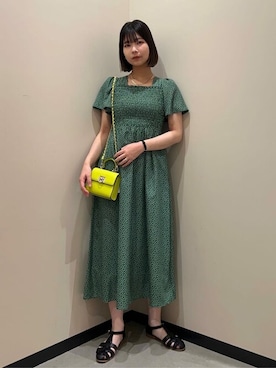 N. STAFFさん（レディース・168cm）の春コーディネート