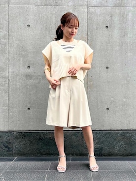 N. STAFFさん（レディース・148cm）の春コーディネート