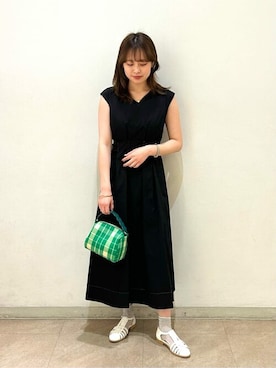 N. STAFFさん（レディース・160cm）の春コーディネート