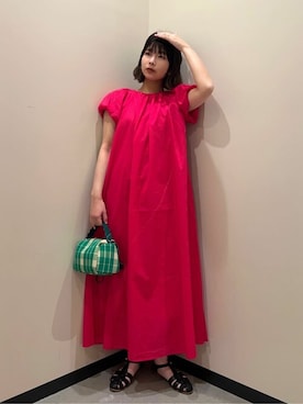 N. STAFFさん（レディース・168cm）の春コーディネート