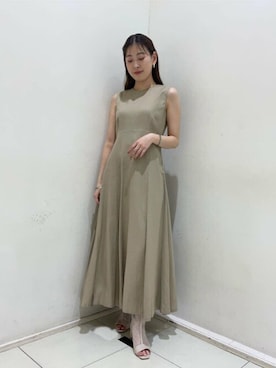 N. STAFFさん（レディース・157cm）の春コーディネート