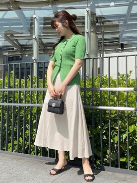 N. STAFFさん（レディース・164cm）の春コーディネート