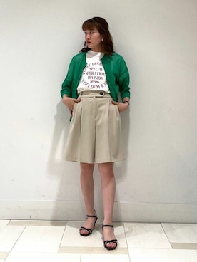 N. STAFFさん(レディース・161cm)の春コーディネート