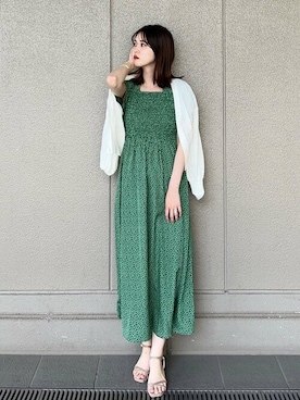 N. STAFFさん（レディース・166cm）の春コーディネート