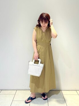 N. STAFFさん（レディース・154cm）の春コーディネート