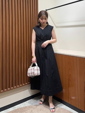 N. STAFFさん（レディース・158cm）の春コーディネート