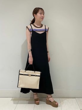 N. STAFFさん(レディース・159cm)の春コーディネート