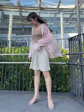 N. STAFFさん（レディース・164cm）の春コーディネート